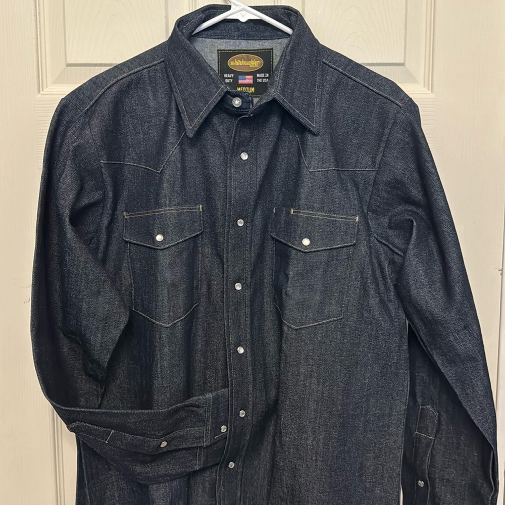 Whiteknuckler Denim Western shirt